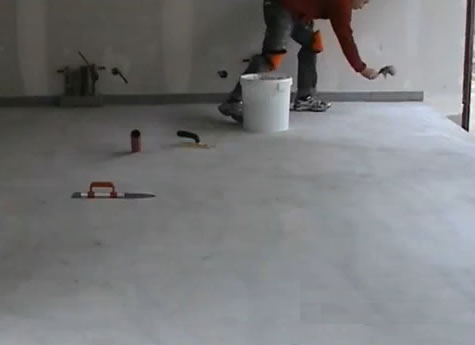 microcemento suelo